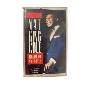 Nat King Cole Greatest Hits Volume 1 Cassette Tape CEMA S41-56922 Jazz Pop Album